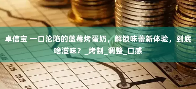 卓信宝 一口沦陷的蓝莓烤蛋奶，解锁味蕾新体验，到底啥滋味？_烤制_调整_口感